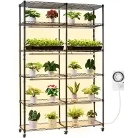 Vevor Support Plantes Intérieur avec Lampe de Croissance