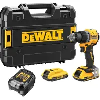 DeWalt 1106432 18v 2x2ah Electric Screwdriver Jaune One Size / EU Plug 220V