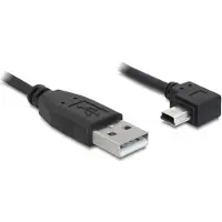 DeLOCK - Câble USB - USB (M) pour mini USB type B (M) - 2 m - connecteur à angle droit