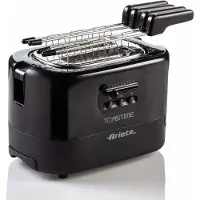 Ariete Grille-pain 2 tranches avec pinces 0159 Noir Puissance 700 W