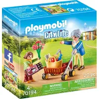 Playmobil 70194 Grand-mère avec déambulateur