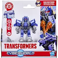 Transformers CYBERWORLD Galvatron Armored Cyber Changers, 6 ans