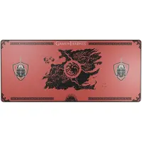 Pixminds X GAME OF THRONES Noir XXL Mousep (XXL), Tapis de souris, Rouge, Noir, Multicolore