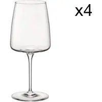Bormioli Rocco Lot De 4 Verres À Vin, Transparent, 38 Cl