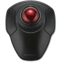 Kensington K70992WW Maus Orbit Wireless mit Scroll-Ring, schwarz