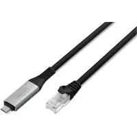 Digitus USB-C 3.2 Gen1 - Câble Ethernet RJ45, 1Gbit/s, 5m