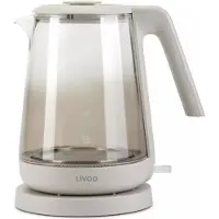 Livoo Bouilloire sans fil 1.7l 220w verre - - DOD216G -