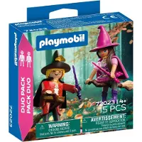 Playmobil geobra Brandstätter Stiftung & Co.K DuoPack Sorcière et sorcier