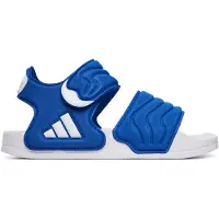 Adidas Chaussures ouvertes 'Adilette' bleu marine / blanc