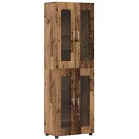 vidaXL Haut Armoire Bois ancien 60 x 35 x 182 cm Bois d'ingénierie