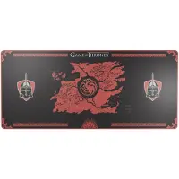 Pixminds X GAME OF THRONES Noir XXL Mousep (XXL), Tapis de souris, Rouge, Multicolore, Noir