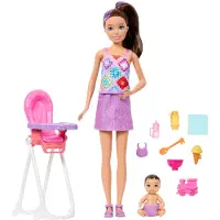 Barbie JJB44, poupée de mode, pour filles, à partir de 3 ans, convient aux garçons et aux filles, 275 mm, multicolore