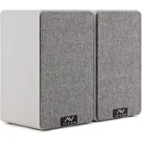 AVCOM 5" Bookshelf Speaker Pair White