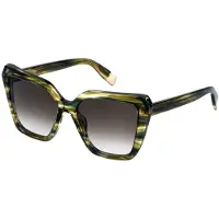 Furla Sfu978v-5501gu Woman Sunglasses Vert Brown Gradient Brown/CAT2 Femme