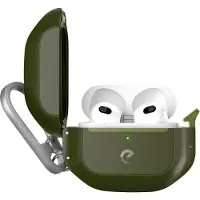 KEYBUDZ Element Coque AirPods (3rd gen) – Fermeture Hydro Lock – Résistant à l'eau et à la poussière IP68 – Compatible avec la charge sans fil