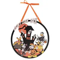 W M Widdop Widdop - Mickey & Friends - Halloween - Plaque décorative