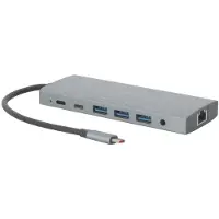 Mobilis 020028 USB-C Docking Station 12 in 1 100 W Max