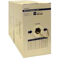 Dsit Câble Alfaco Cat5E F/UTP à âme solide sur bobine 305 m gris LSZH – (Eca)
