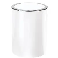 Kleine wolke Clap Mini, Poubelle, Blanc