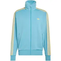Adidas Veste de survêtement 'Firebird' aqua / jaune