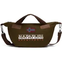Napapijri Cabas 'Reflect' olive / orange foncé / blanc cassé
