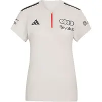 Adidas T-shirt fonctionnel 'Audi Formula One Team Engineers & Marketing' greige / rouge / noir