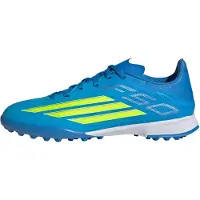 Adidas F50 League Tf Junior Football Boots Bleu EU 35 Enfants