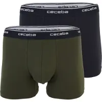 Ceceba Boxers olive / noir / blanc cassé