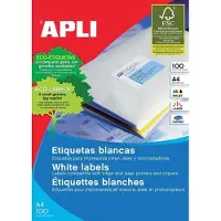 APLI Labels Round corners 199.6 x 289.1mm