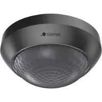 Steinel IS 2360-3 ECO Noir Détecteur de mouvement/crépusculaire NT plafond 360ST 12M 8S-35MIN IP54 230V AC