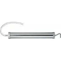 Pressol Seringue à succion et pression-500 ml, acier-argent laqué-couvercle zinc