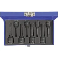 Kunzer Jeu d'extracteurs de vis , 8 pièces 7SA08