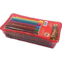 Koh-I-Noor Crayons aquarelle dans un panier 72 couleurs (378004) (72x)