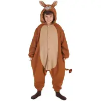 Creaciones Llopis Funny Donkey Kids Costume Marron 7-9 Years Enfants
