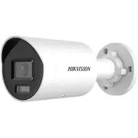 Hikvision Lumière hybride intelligente de 8 MP avec (3840 x 2160 pixels), Caméra réseau, Blanc