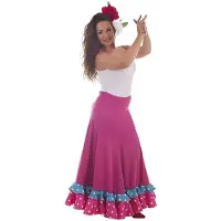 Creaciones Llopis Costume De Danse Flamenco Fuchsia