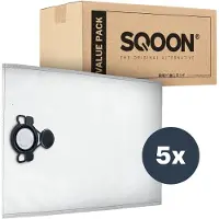 SQOON 42280-5PRO Sacs aspirateur Nilfisk Attix 33 / 44 - VHS 40 / 42 PRO 5 pièces