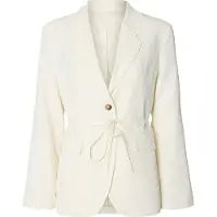 Selected Blazer 'SLFELLIE' crème