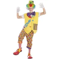 Creaciones Llopis Payasín Love Costume Jaune XL Enfants
