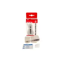 Silca Ultimate Tpu 50 Mm Inner Tube Argenté 700C / 44-64