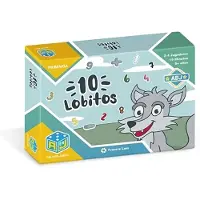 Atomo Games 10 Lobitos Jeu de cartes Transparent Enfants Transparent Taille unique