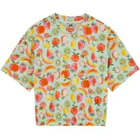 We fashion T-Shirt jaune / menthe / kiwi / rose clair