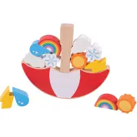 Bigjigs Jeu d'équilibre en bois Weather