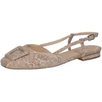 Peter kaiser Ballerines à lanières beige / noir