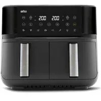 Braun Airfryer Twincook 3 Td3030ibk Noir - 1800 G 1500 W