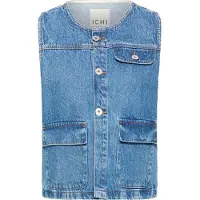 Ichi Gilet 'IHPamila' bleu denim
