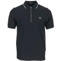 Fred perry Polo CREPE PIQUE POLO SHIRT hommes - Marine - EU S