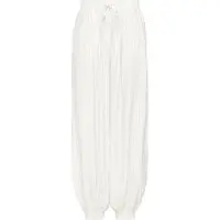 Ichi Pantalon blanc cassé
