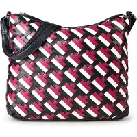 Tom Tailor Sac à bandoulière 'Devie' bleu / rouge / blanc
