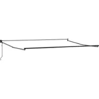 vidaXL Armature de store électrique anthracite 4 x 2 m en aluminium
